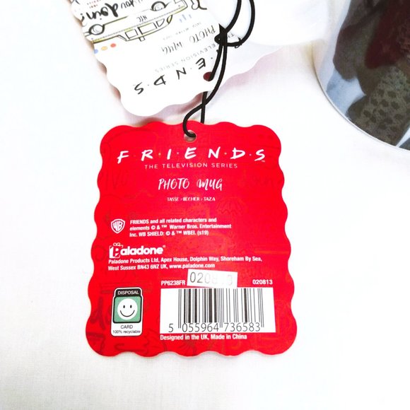 F.R.I.E.N.D.S The Television Series 11oz Mug-Paladone-Warner Bros.-NWT - Picture 9 of 10
